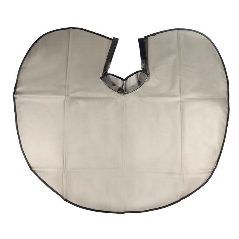 Pelerină impermeabilă de coafură, cu material gros, pentru salon și uz casnic, 80×80 cm, pentru vopsirea părului