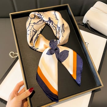 70×70 cm poliészter négyszögletes sál nőknek, tavaszi divat kiegészítő, könnyű és sokoldalú nyak Kendő