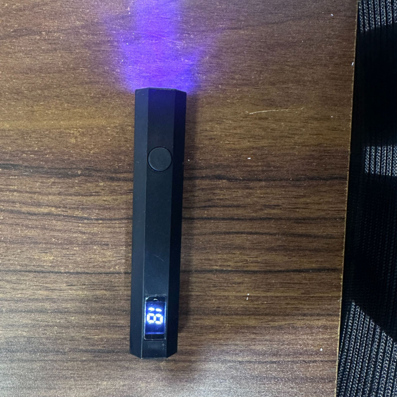 Lampă de unghii reîncărcabilă cu afișaj LCD, lampă portabilă de mână pentru uz casnic