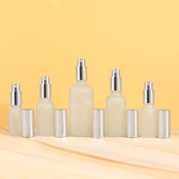 Матово стъклено шише за етерично масло, 5–100 ml, пръскалка, пробник парфюм