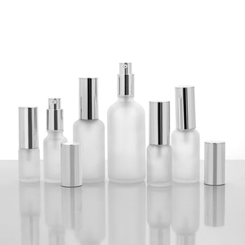 Матово стъклено шише за етерично масло, 5–100 ml, пръскалка, пробник парфюм