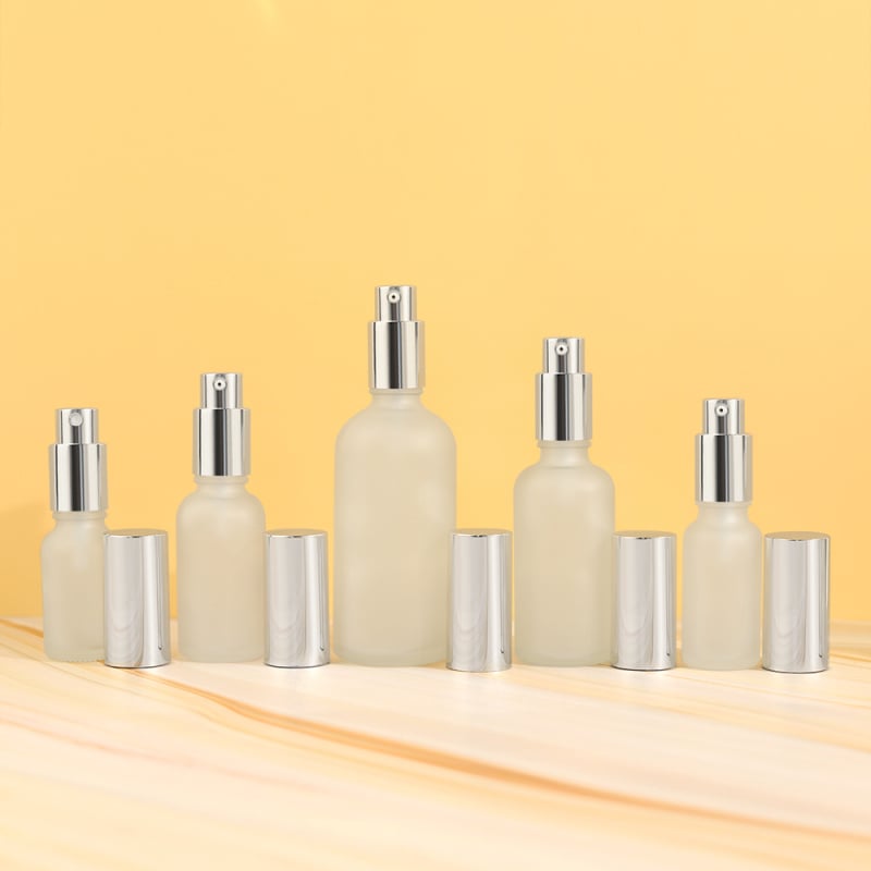 Матово стъклено шише за етерично масло, 5–100 ml, пръскалка, пробник парфюм