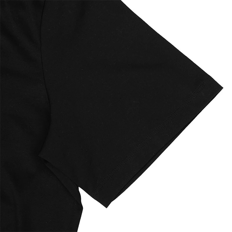 Unisex βαμβακερή κοντομάνικη T-shirt, χαλαρή γραμμή, στρογγυλός γιακάς, εκτύπωση καρτούν, street hip-hop στυλ