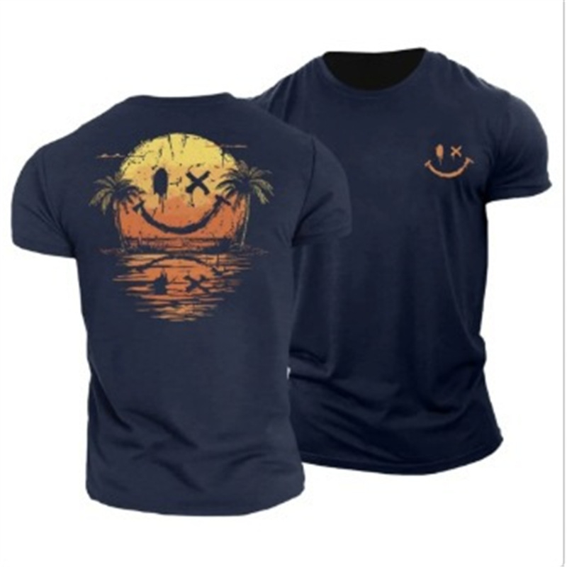 Ανδρικό T‑shirt Sunset από βαμβάκι, 220 γρ καθαρό βαμβάκι