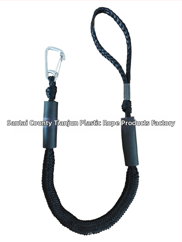 Polyetylénové lano na kotvenie kajaku, elastické tlmenie nárazov, kotvenie pri móle, dĺžky 2ft/3ft/4ft