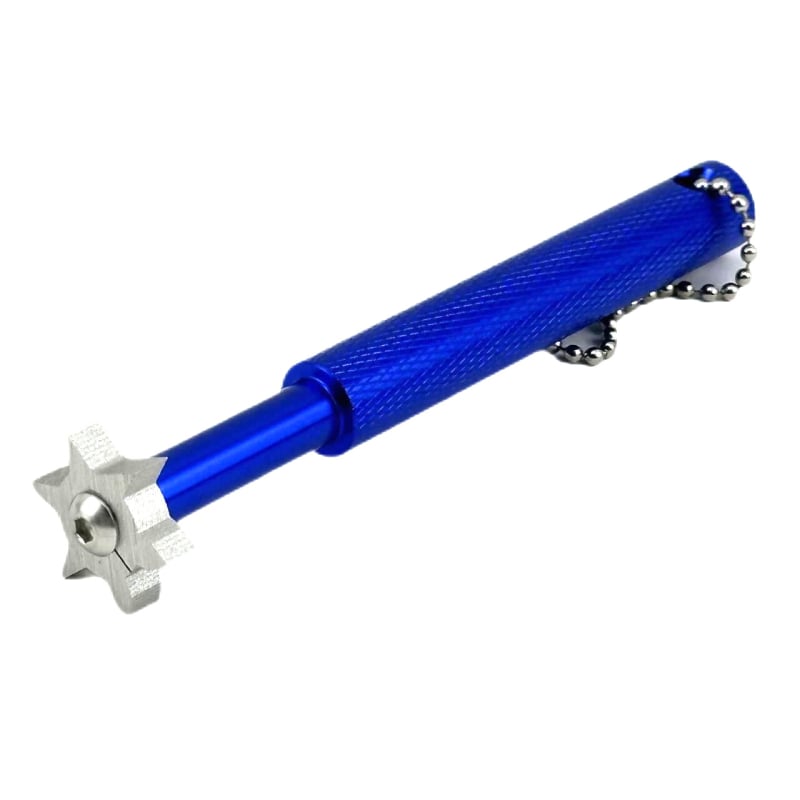 Instrument de curățare a canelurilor și a capului de golf, din oțel inoxidabil