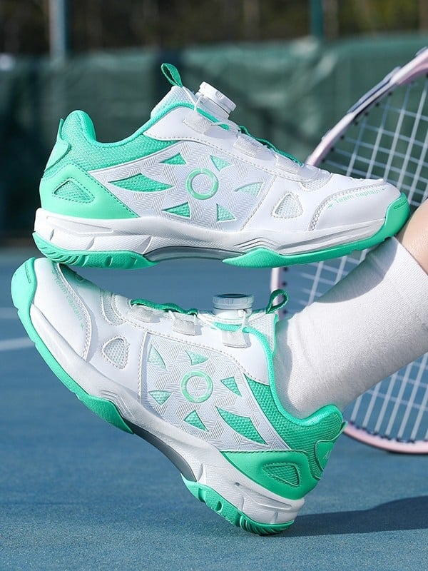 Dječje profesionalne tenisice za badminton s rotirajućom kopčom, lagane i s protukliznom podlogom, za trening, stolni tenis i tenis