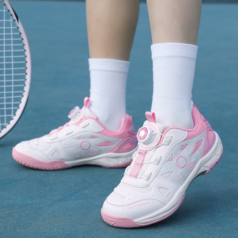 Dječje profesionalne tenisice za badminton s rotirajućom kopčom, lagane i s protukliznom podlogom, za trening, stolni tenis i tenis