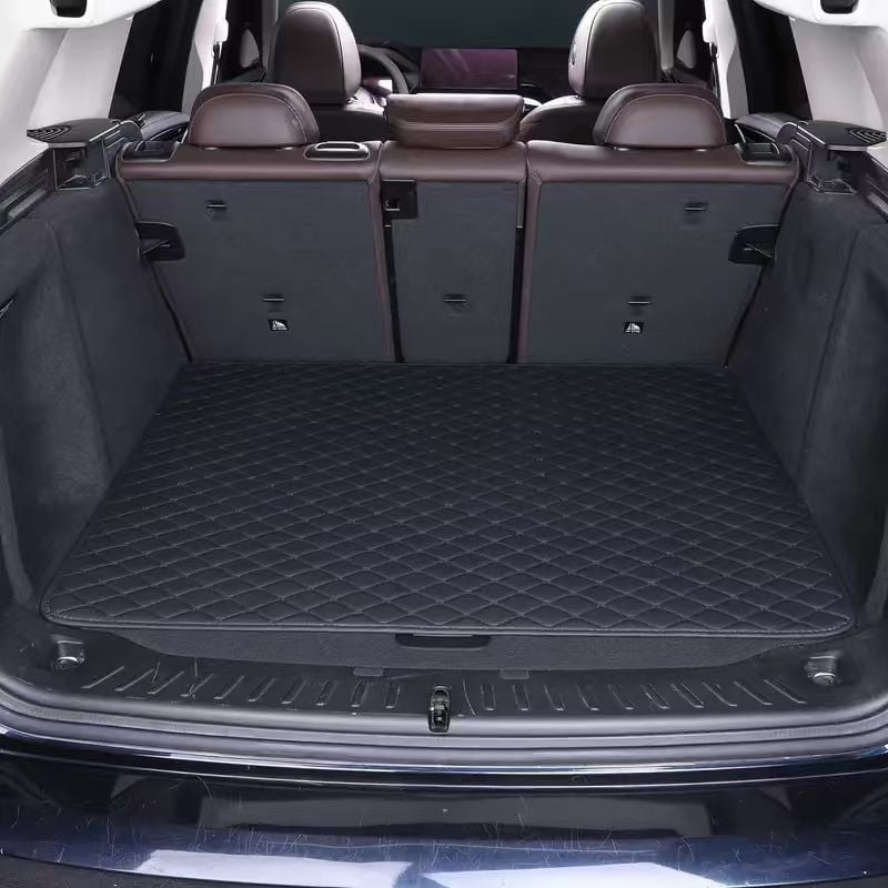 Automobilska prostirka za prtljažnik, otporna na habanje i vodootporna, periva, pravokutnog oblika s mrežastim uzorkom, od kristalnog velura
