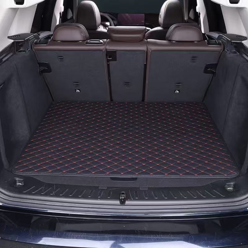 Automobilska prostirka za prtljažnik, otporna na habanje i vodootporna, periva, pravokutnog oblika s mrežastim uzorkom, od kristalnog velura