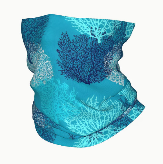 Ice Silk шал за врата с флорален принт за лятна мотоспорт – прахозащита и UV защита, шал за глава и маска за лице