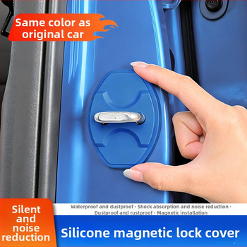 Silikónový magnetický kryt zámku dverí pre Ledao L60/L90, s tlmiacou podložkou