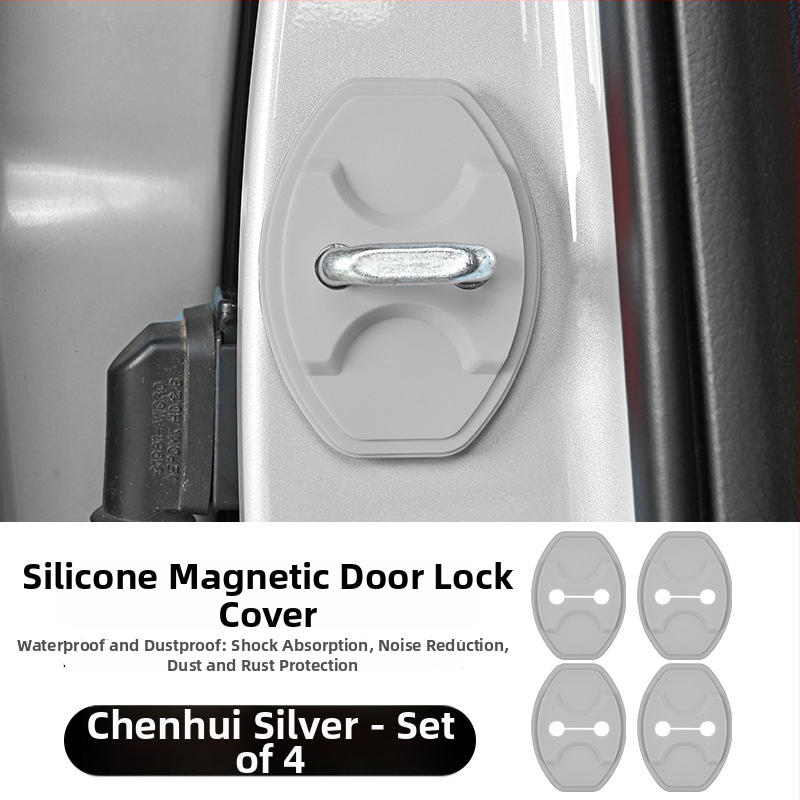 Silikónový magnetický kryt zámku dverí pre Ledao L60/L90, s tlmiacou podložkou