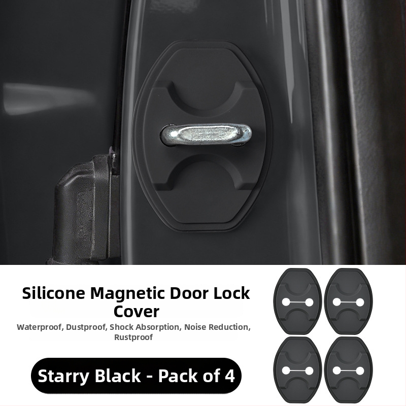 Silikónový magnetický kryt zámku dverí pre Ledao L60/L90, s tlmiacou podložkou