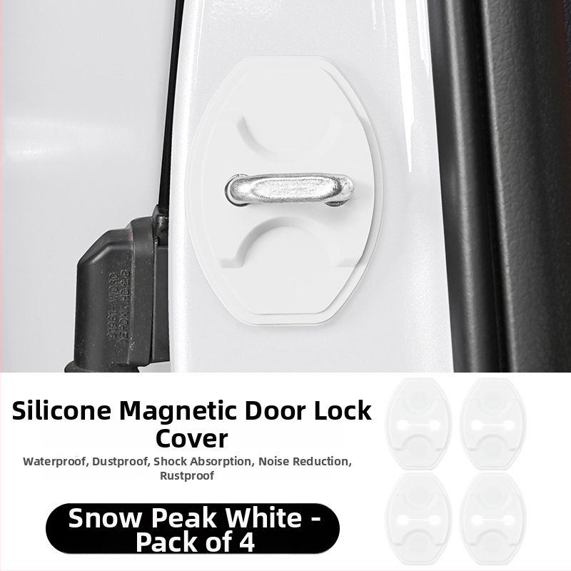 Silikónový magnetický kryt zámku dverí pre Ledao L60/L90, s tlmiacou podložkou
