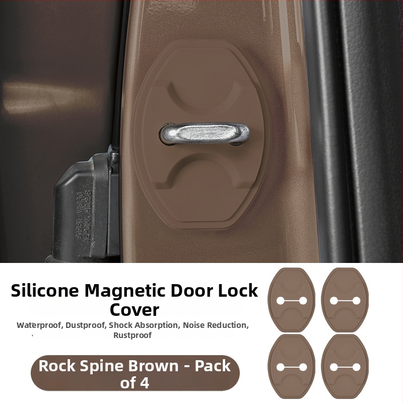 Silikónový magnetický kryt zámku dverí pre Ledao L60/L90, s tlmiacou podložkou