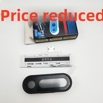 Automobilové elektronické hodiny s podsvieteným LCD teplom<br>erom, mini samolepiace