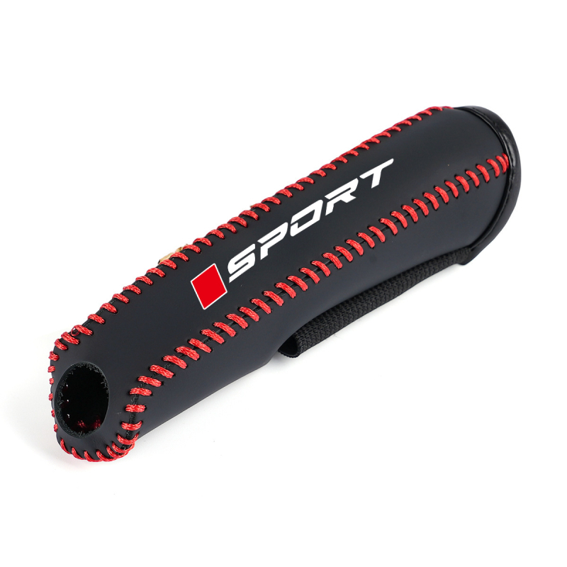 Capac pentru frână de mână din piele autentică, antiderapant, capac pentru schimbătorul de viteze și capac de praf – accesorii pentru interiorul auto