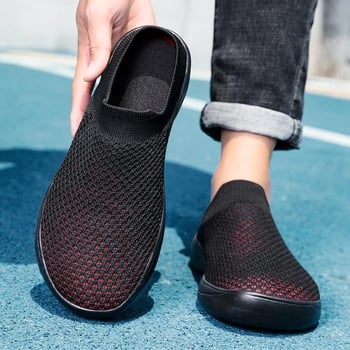 Na skladištu: muške slip-on sandale s širokim prstom i zaštitom prsta, otvorena peta, veličina 48, ljeto–jesen