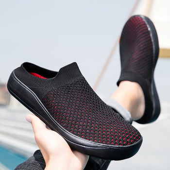 Na skladištu: muške slip-on sandale s širokim prstom i zaštitom prsta, otvorena peta, veličina 48, ljeto–jesen
