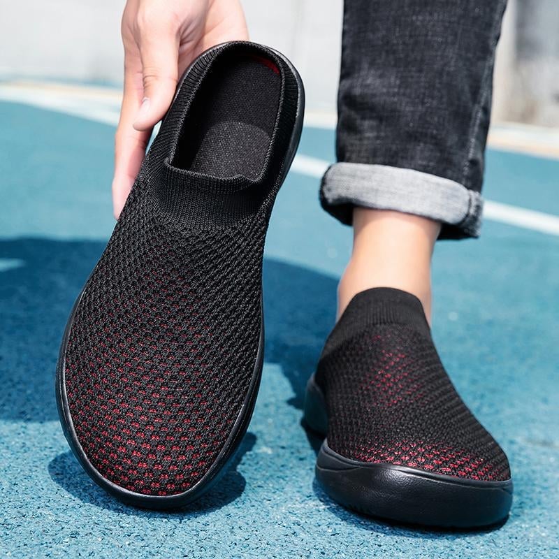 Na skladištu: muške slip-on sandale s širokim prstom i zaštitom prsta, otvorena peta, veličina 48, ljeto–jesen