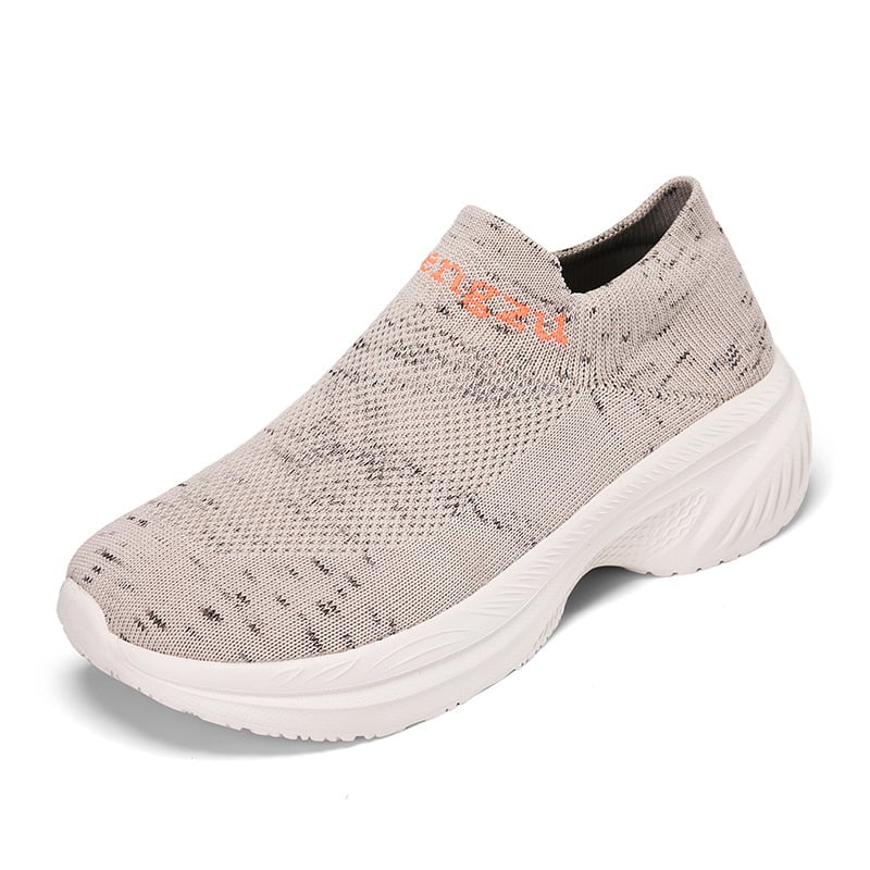 Ženske slip-on tenisice s prozračnom mrežicom, mekana debela potplata, ljetna casual obuća
