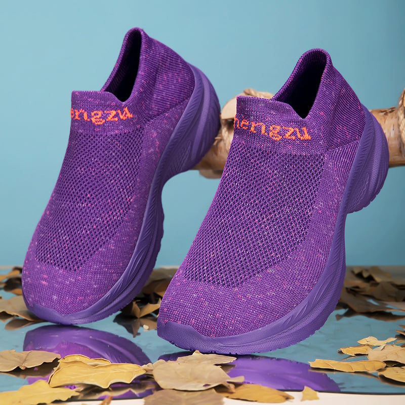 Ženske slip-on tenisice s prozračnom mrežicom, mekana debela potplata, ljetna casual obuća