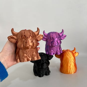 Κάλυμμα μπίλιας ρυμούλκησης σε σχήμα Highland Cow