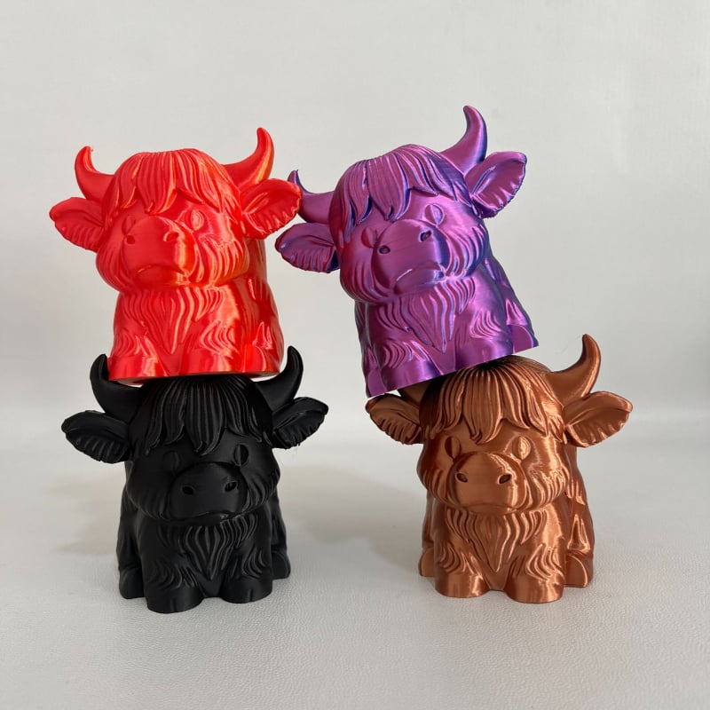Κάλυμμα μπίλιας ρυμούλκησης σε σχήμα Highland Cow