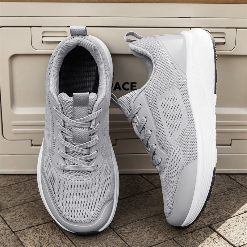 Férfiaknak széles orrú sportcipő, lélegző, csúszásmentes talppal, mindennapi viselet, dad sneakers stílusban