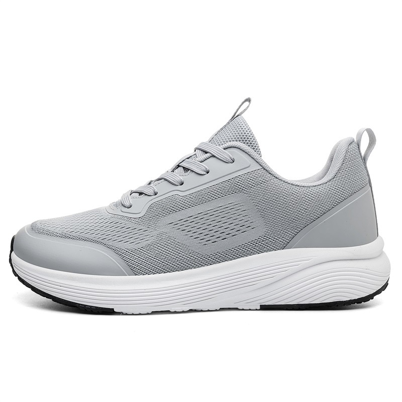 Férfiaknak széles orrú sportcipő, lélegző, csúszásmentes talppal, mindennapi viselet, dad sneakers stílusban