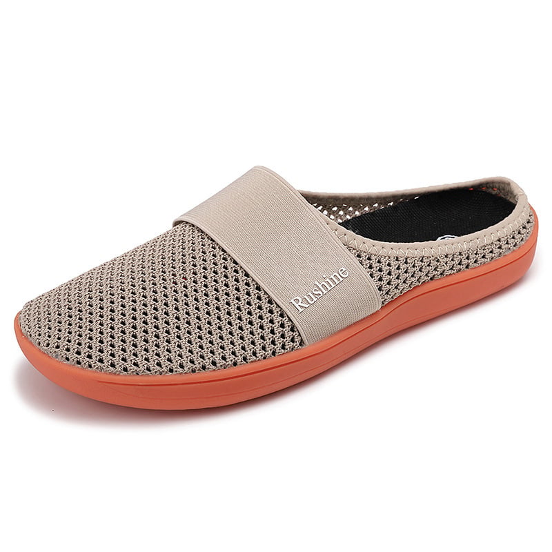 Plus-size ženske Slip-On s mrežastim gornjim dijelom, lagane svakodnevne loaferice