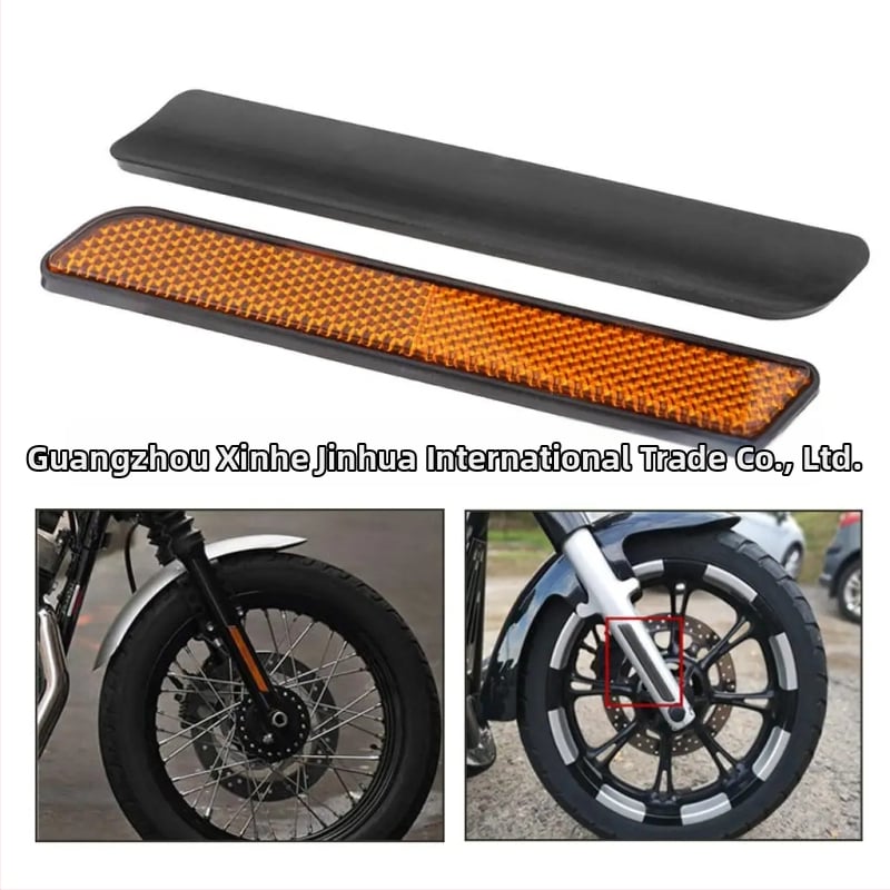 Reflexné nálepky na predné tlmiče pre Harley-Davidson Glide, Softail a Sportster 883