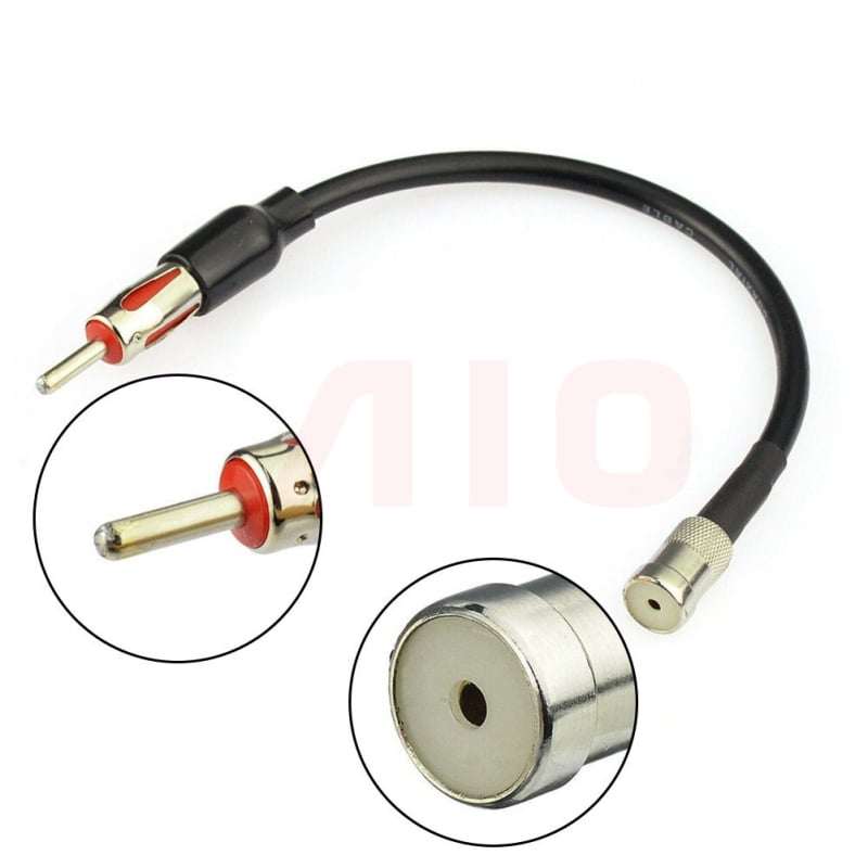 DIN41585 ISO10599 женски автомобилен FM антена адаптер кабел за Volkswagen Focus