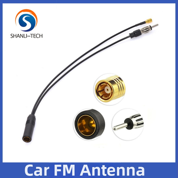 Aktívna automobilová anténa DAB+/FM/AM konvertor so SMB-DIN káblom