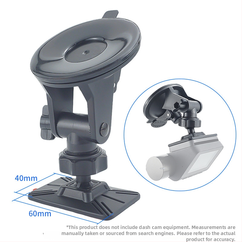 Silikónový držiak s vákuovou prisavkou pre auto dash cam 70Mai Pro A800/A500S, základňa 68 mm, 360°