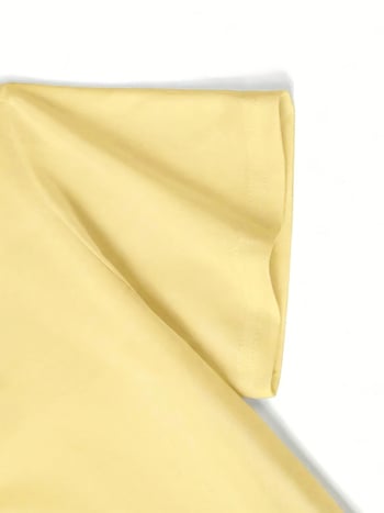 Tricou casual oversized cu imprimeu de lămâie, mânecă scurtă, 2026