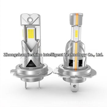 H7 LED hlavné svetlá s trojstranným okolitým osvetlením, priama plug-in výmena za originálne halogénové svetlá