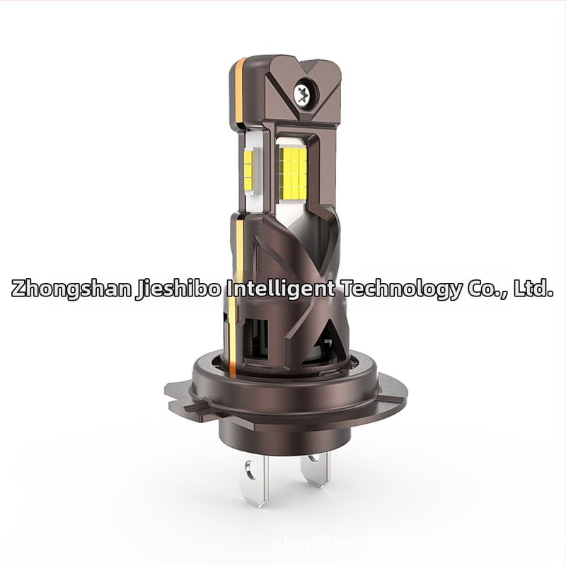 H7 LED hlavné svetlá s trojstranným okolitým osvetlením, priama plug-in výmena za originálne halogénové svetlá