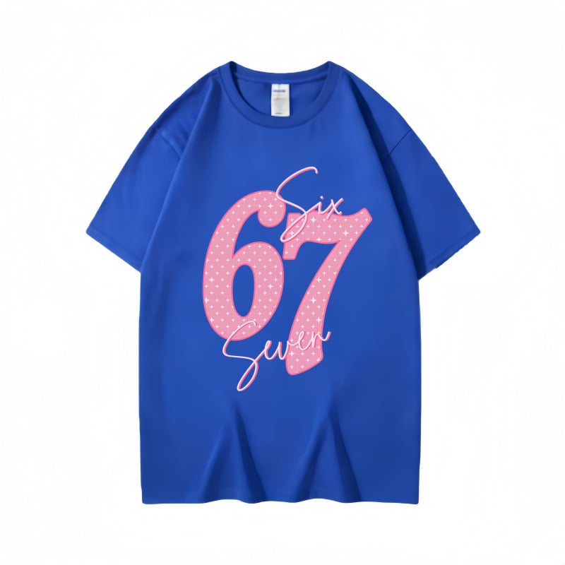 Παιδικό κοντομάνικο βαμβακερό T‑shirt, Άνοιξη/Καλοκαίρι 2026, Unisex, Στρογγυλός λαιμός, Μαλακό αίσθημα, Εκτύπωση με γράμματα