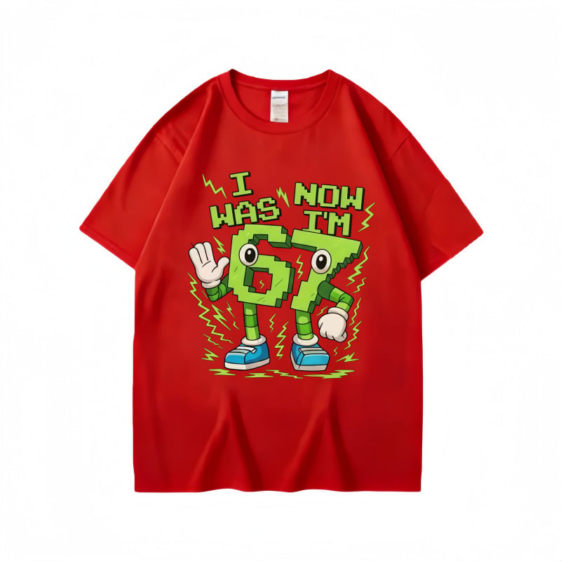 Παιδικό κοντομάνικο βαμβακερό T‑shirt, Άνοιξη/Καλοκαίρι 2026, Unisex, Στρογγυλός λαιμός, Μαλακό αίσθημα, Εκτύπωση με γράμματα