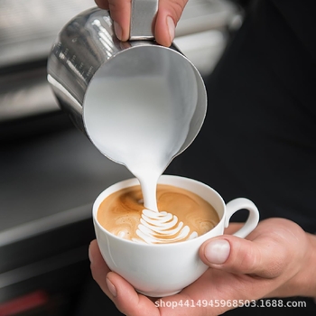 Spumator de lapte din oțel inoxidabil 304, ac pentru Latte Art, lingură de măsurat, set clește, spumator de lapte pentru cafea, instrumente pentru prepararea cafelei aromate