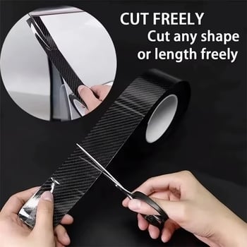 Folie 3D din fibră de carbon pentru schimbarea culorii pe întreaga mașină, tavan interior negru mat