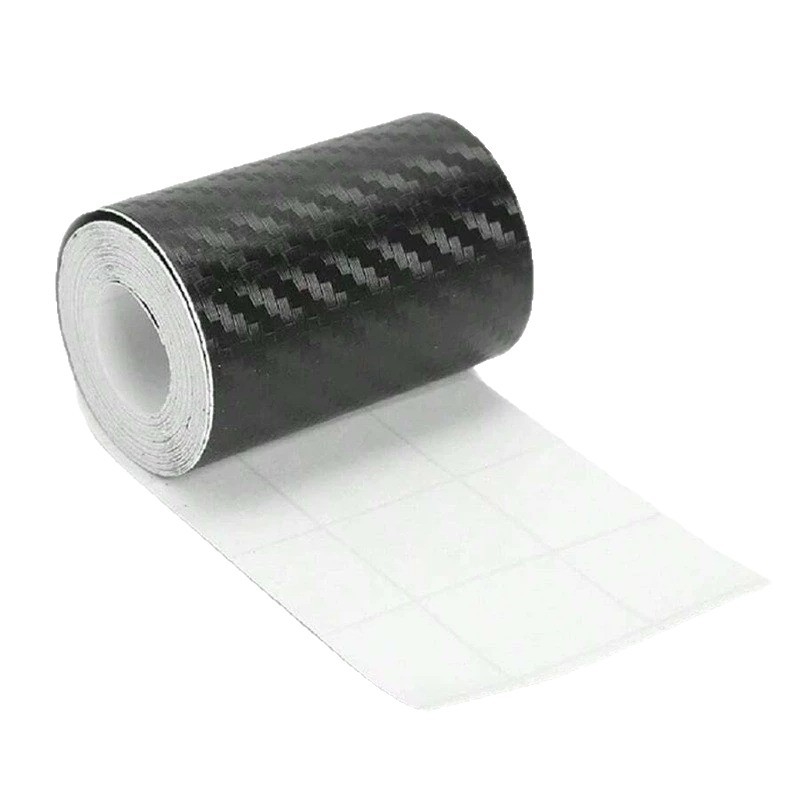 Folie 3D din fibră de carbon pentru schimbarea culorii pe întreaga mașină, tavan interior negru mat
