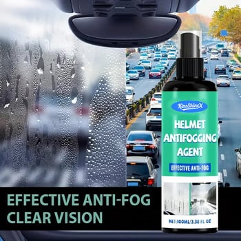 Páramentesítő sisak tisztító és megelőző spray – hosszú távú páramentes védelem és jobb látás
