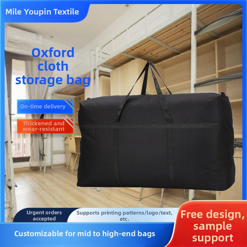 Extra veľká taška z Oxford materiálu, hrubšia, na sťahovanie a uskladnenie oblečenia a prikrývok, s uchom