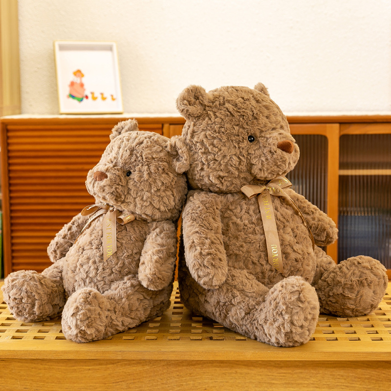 Jiangyue Bear λούτρινο παιχνίδι για παιδιά – χαριτωμένο λούτρινο αρκουδάκι για διακόσμηση σαλονιού