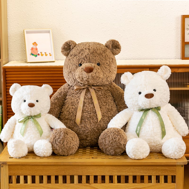 Jiangyue Bear λούτρινο παιχνίδι για παιδιά – χαριτωμένο λούτρινο αρκουδάκι για διακόσμηση σαλονιού