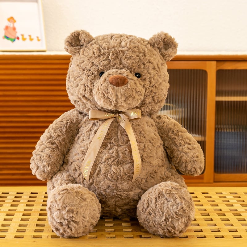 Jiangyue Bear λούτρινο παιχνίδι για παιδιά – χαριτωμένο λούτρινο αρκουδάκι για διακόσμηση σαλονιού