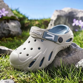 Dječje ljetne sandale u Crocs stilu, s protukliznom mekom potplatom, zatvorenim prstima, za dječake i malu djecu